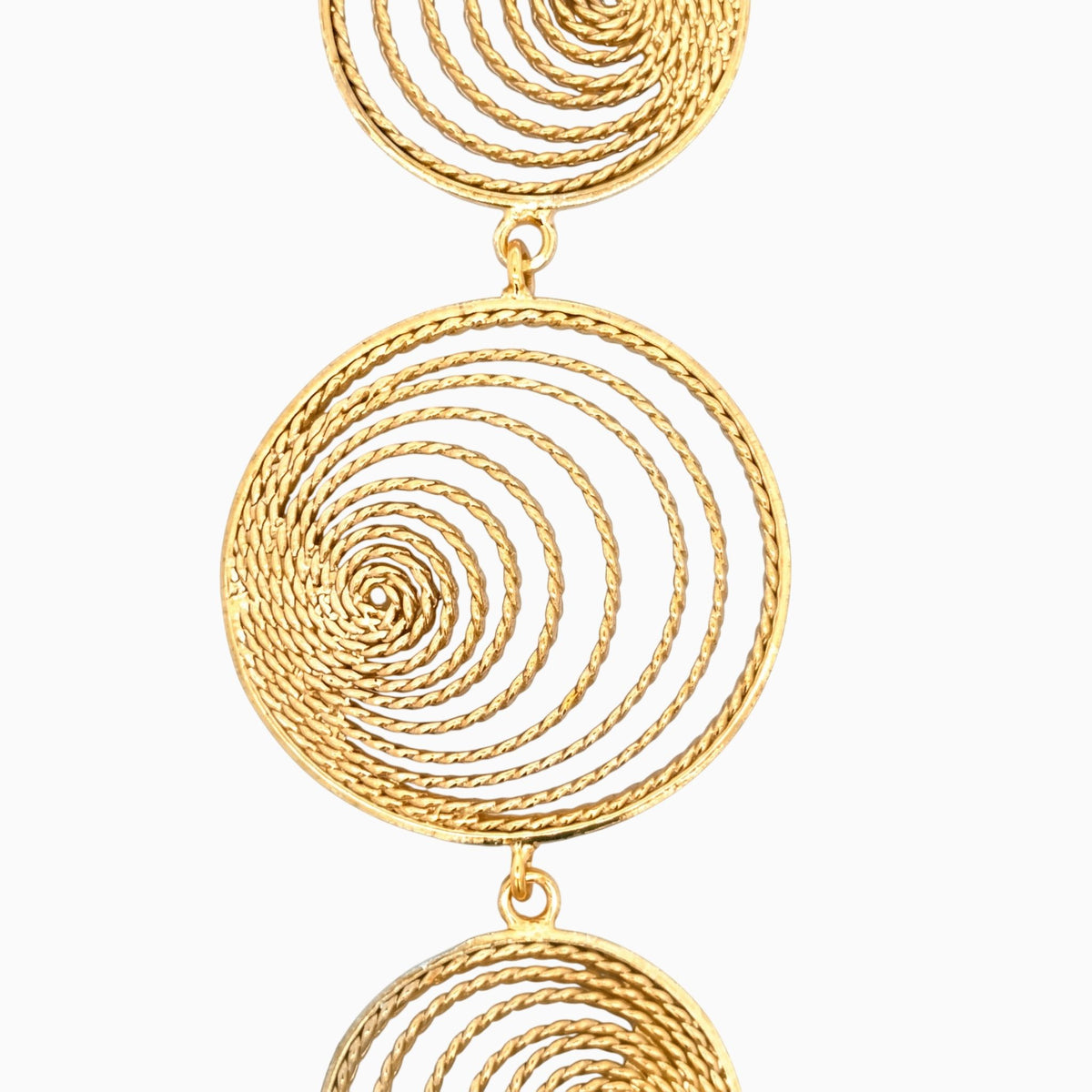 Pulseira Maré em Prata Dourada